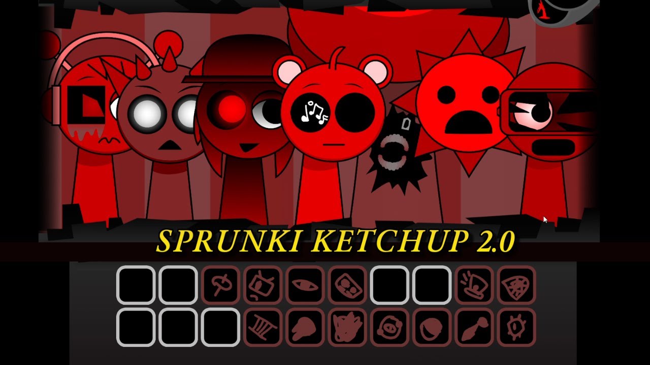 Visual Design of Sprunki Ketchup
